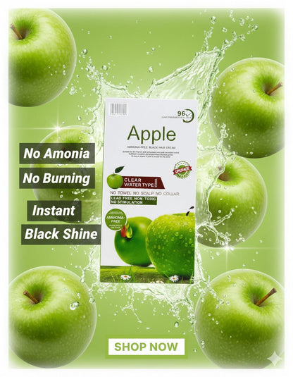 Original Apple Ammonia-Free Hair Color Cream – Organic, (1000ML)
